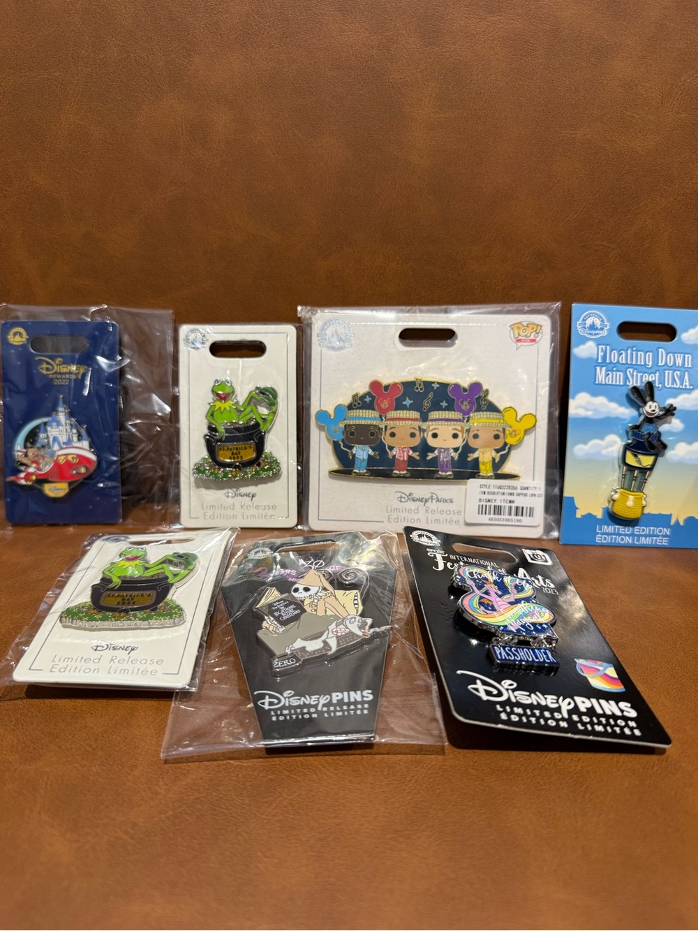2022/2023 Limited Edition/Limited Release/Annual Passholder Trading Pin Lot